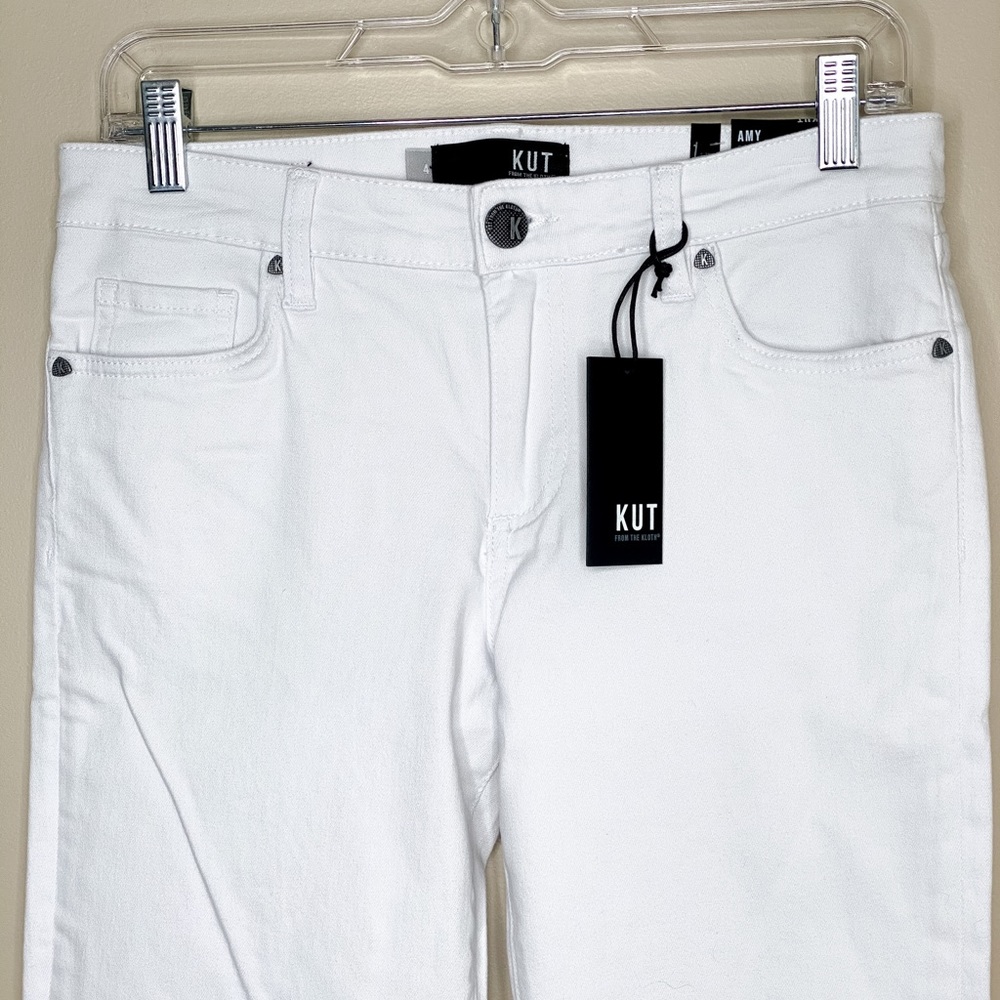 Kut From The Kloth Amy Crop Straight Leg Jeans NWT - Picture 3 of 9